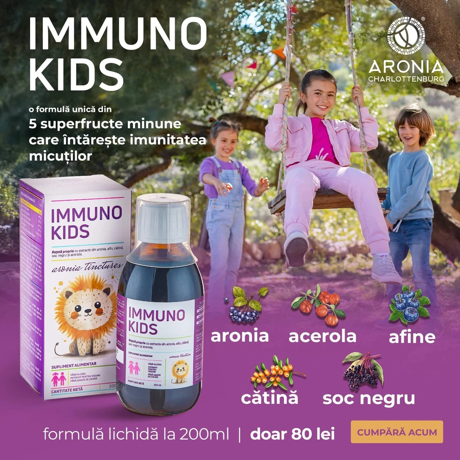 Immuno Kids Sirup, 200 ml, Aronia Charlottenburg