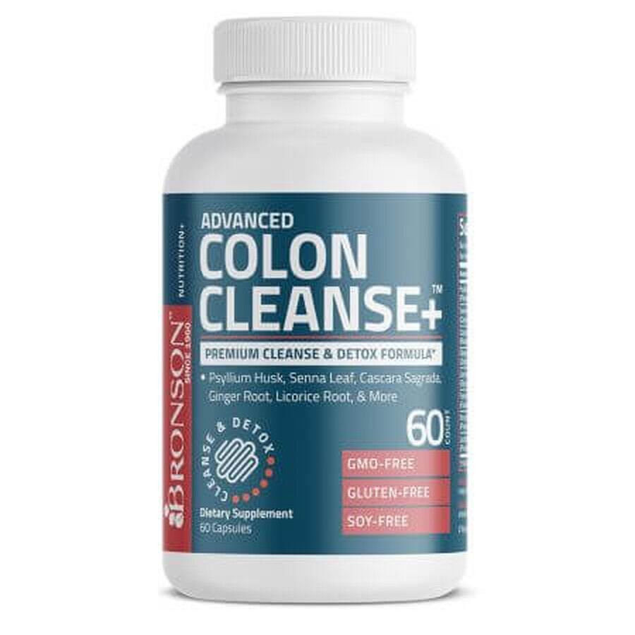 Advanced Colon Cleanse, 60 capsules, Bronson Laboratories