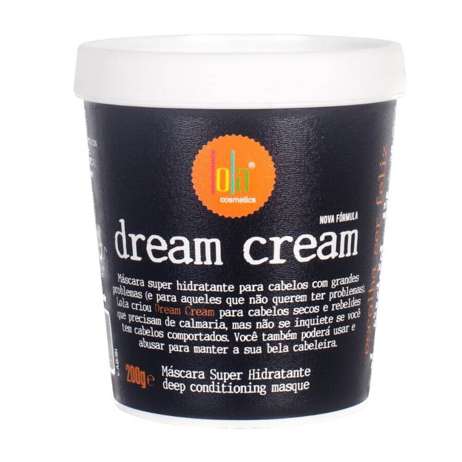 Mascarilla capilar hidratante Dream Cream, 200 g, Lola Cosmetics