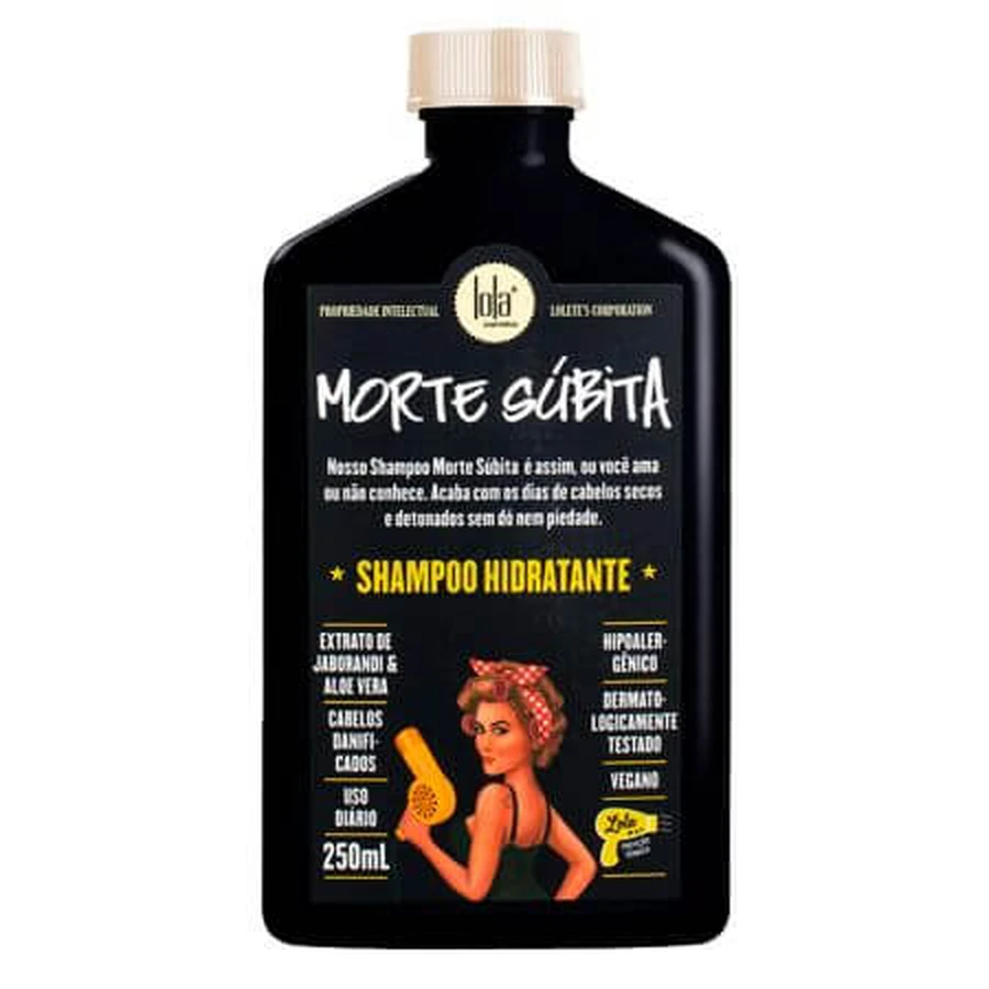 Champú hidratante Sudden Death, 250 ml, Lola Cosmetics
