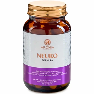 Neuro Fórmula, 60 cápsulas, Aronia Charlottenburg
