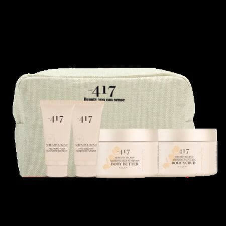 Set Hand Cream 50 ml, Foot Cream 50 ml, Body Butter 250 ml, Body Scrub 400g Body Pampering Ocean, Minus 417