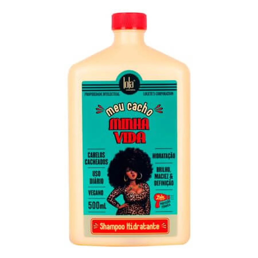 Champú para cabellos rizados Meu Cacho Minha Vida, 500 ml, Lola Cosmetics