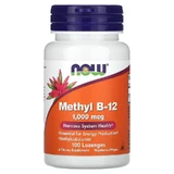 Vitamin B-12 Methylcobalamin, 1000 mcg, 100 Kautabletten, Now Foods