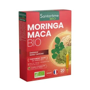 Moringa Maca Bio, 20 viales x 10 ml, Santarome