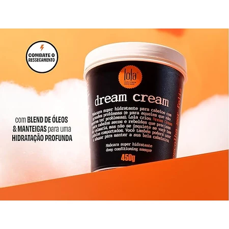 Dream Cream Feuchtigkeitsmaske für das Haar, 450 g, Lola Cosmetics