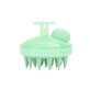 Silicone hair massage brush with shampoo dispenser, green, 1 piece, You First