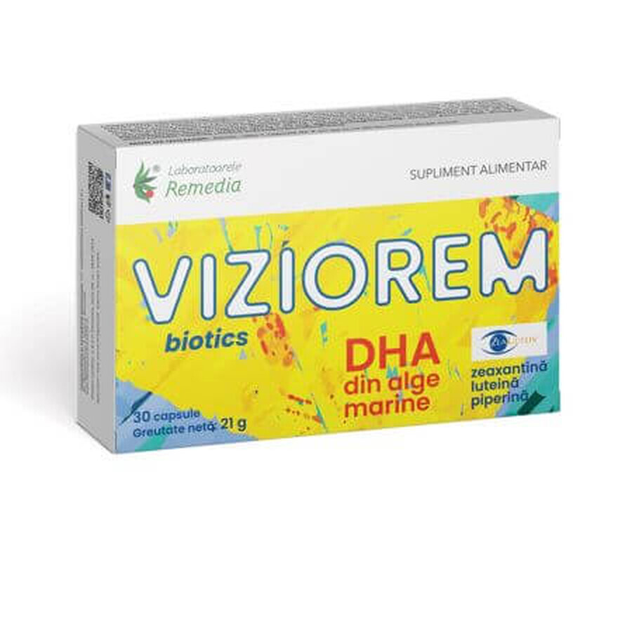 Viziorem Biotics, 30 cápsulas, Remedia
