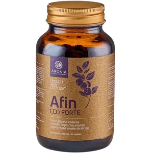 Afin Eco Forte extracto crudo liofilizado, 120 cápsulas, Aronia Charlottenburg