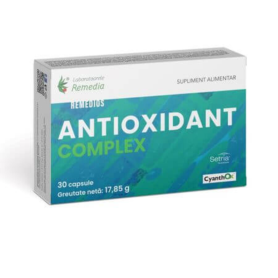 Antioxidant Complex Remedios, 30 capsules, Remedia