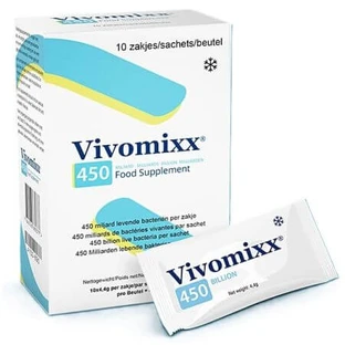 Probiótico Vivomixx 450 mil millones de bacterias, 10 sobres, Bioscem