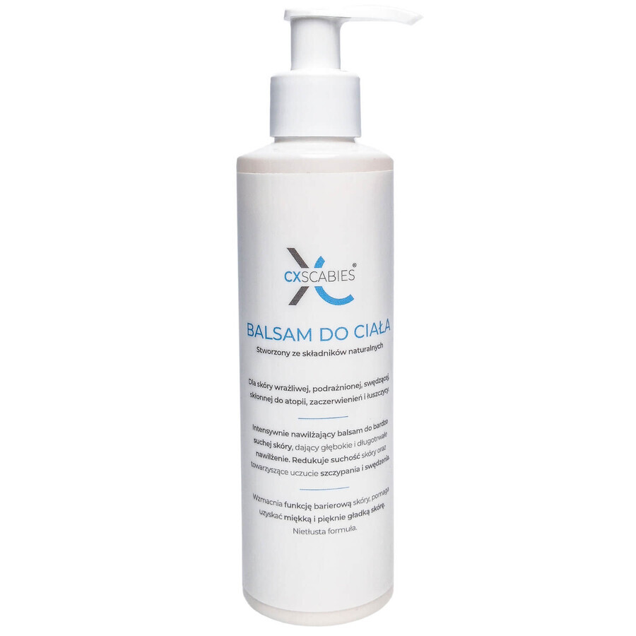CxScabies bodylotion voor de gevoelige en atopiegevoelige huid, 200 ml