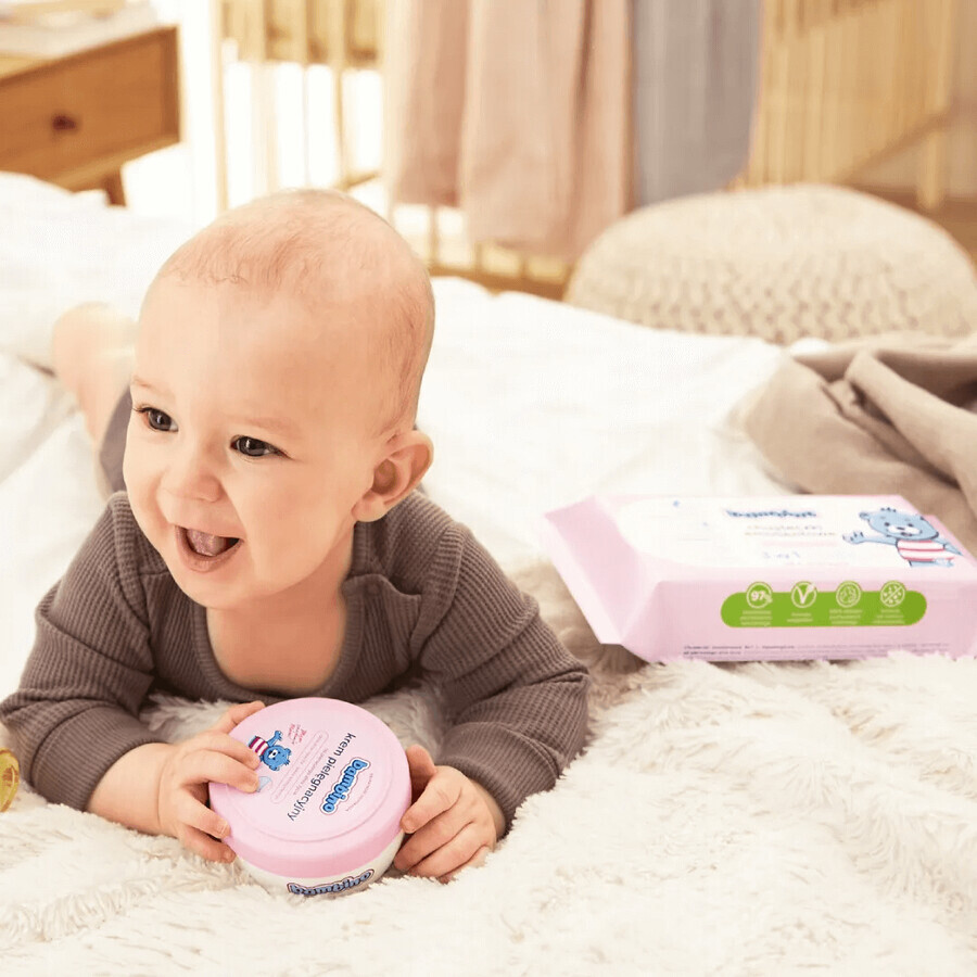 Bambino verzachtende doekjes 3in1, 57 stuks