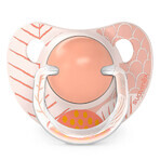 Suavinex Dreams, anatomical dummy, silicone, peach, from 18 months, 2 pieces Suavinex Dreams, anatomical dummy, silicone, peach, from 18 months, 2 pieces