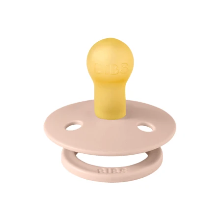 Slabbetjes Kleur, fopspeen, rubber, rond, maat 1, Blush, vanaf de geboorte, 1 st