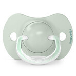 Suavinex Dreams SX Pro, physiologic dummy, silicone, green, 6-18 months, 2 pieces