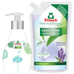 Set Frosch, sapone liquido delicato, 300 ml + sapone liquido, lavanda, stock, 500 ml Set Frosch, sapone liquido delicato, 300 ml + sapone liquido, lavanda, stock, 500 ml
