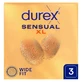 Durex Sensual XL, preservativos superfinos, 3 unidades