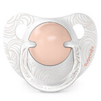Suavinex Dreams, anatomical dummy, silicone, peach, 0-6 months, 2 pieces