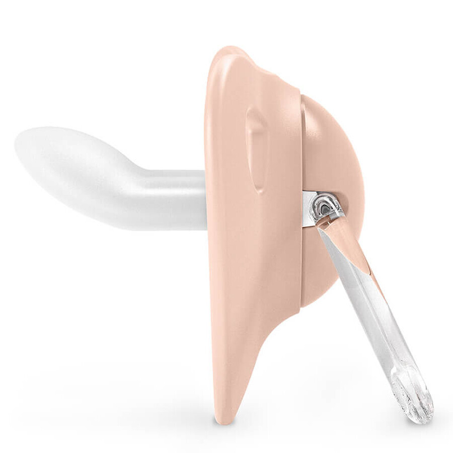 Suavinex Dreams, anatomical dummy, silicone, peach, 0-6 months, 2 pieces