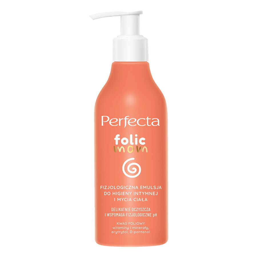 Perfecta Folic Mom, physiologische Emulsion zur Intimpflege und Körperreinigung, 200 ml