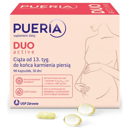 Pueria Duo Actief, 90 capsules
