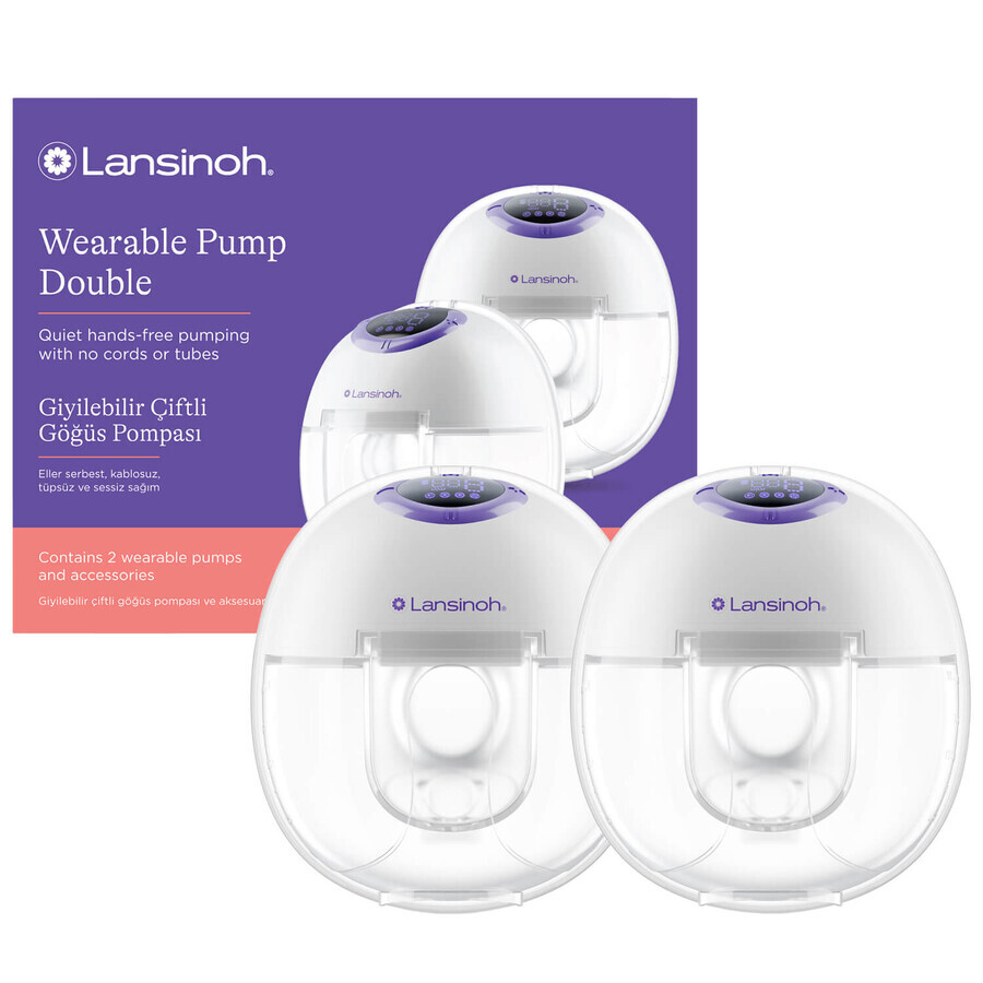 Comprar Lansinoh Extractor de leche eléctrico, manos libres, doble, sin cable Lansinoh Extractor de leche eléctrico, manos libres, doble, sin cable