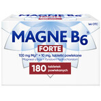 Magne B6 Forte 100 mg + 10 mg, 180 Filmtabletten Magne B6 Forte 100 mg + 10 mg, 180 Filmtabletten