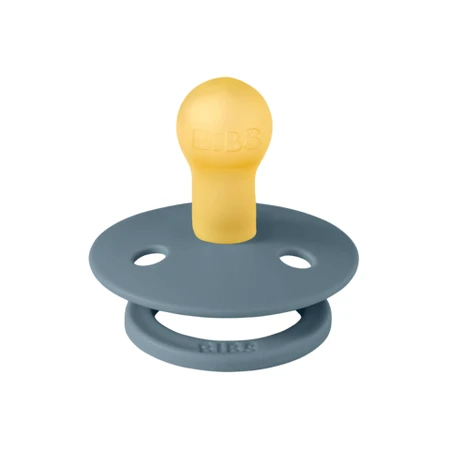 Bavoirs Colour, sucette, caoutchouc, rond, taille 1, Petrol, dès la naissance, 1 pc