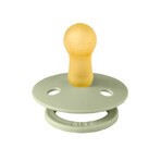 Bibs Colour, pacifier, rubber, round, size 2, Sage, from 6 months, 1 pc Bibs Colour, pacifier, rubber, round, size 2, Sage, from 6 months, 1 pc