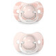 Suavinex Dreams SX Pro, physiologic dummy, silicone, pink, 0-6 months, 2 pieces