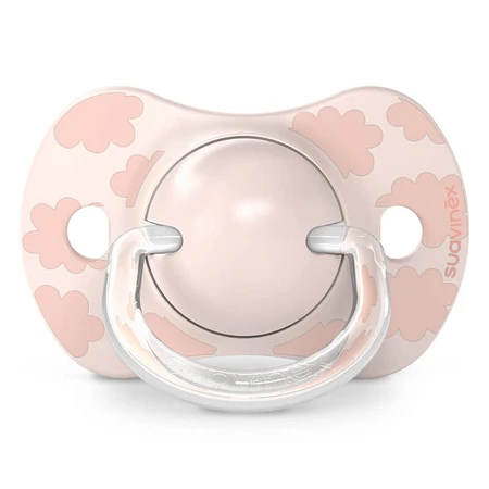 Suavinex Dreams SX Pro, fysiologische fopspeen, silicone, roze, 0-6 maanden, 2 stuks