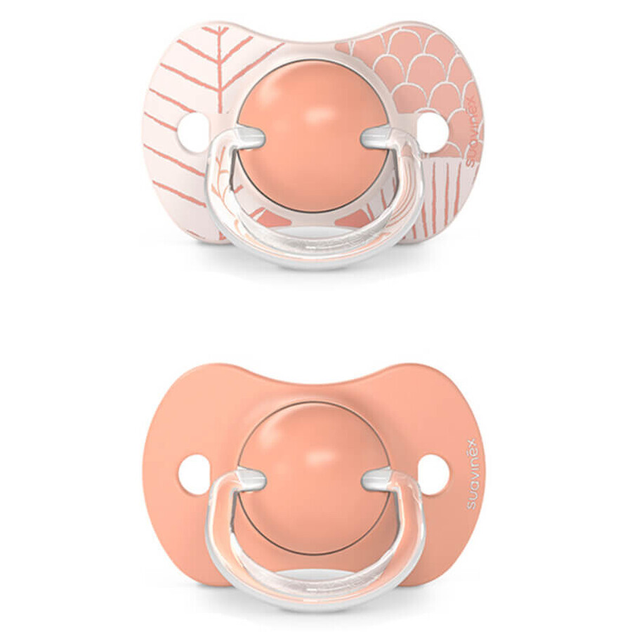 Suavinex Dreams SX Pro, ciuccio fisiologico, silicone, pesca, da 18 mesi, 2 pezzi