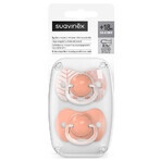 Suavinex Dreams SX Pro, ciuccio fisiologico, silicone, pesca, da 18 mesi, 2 pezzi