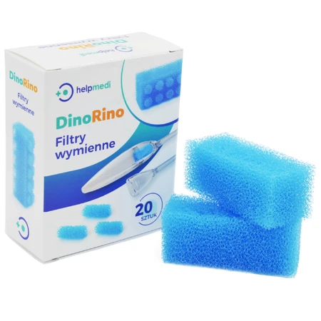 HelpMedi, Ersatzfilter für DinoRino Nasensauger, 20 Stück