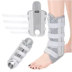 4Fizjo ankle orthosis with lateral reinforcement, gray, 1 pc