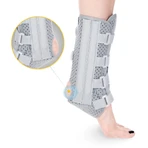 4Fizjo ankle orthosis with lateral reinforcement, gray, 1 pc