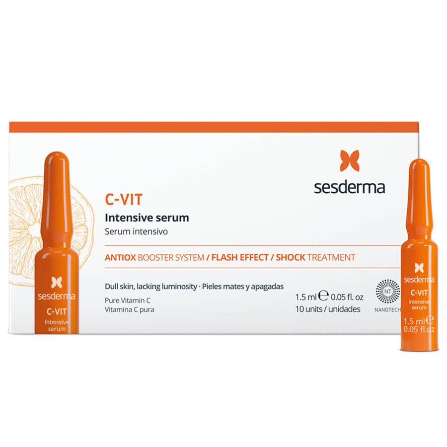 Sesderma C-Vit intensives Gesichtsserum, 1,5 ml x 10 Fläschchen
