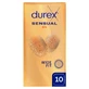 Durex Sensual XL, preservativos superfinos, 10 unidades