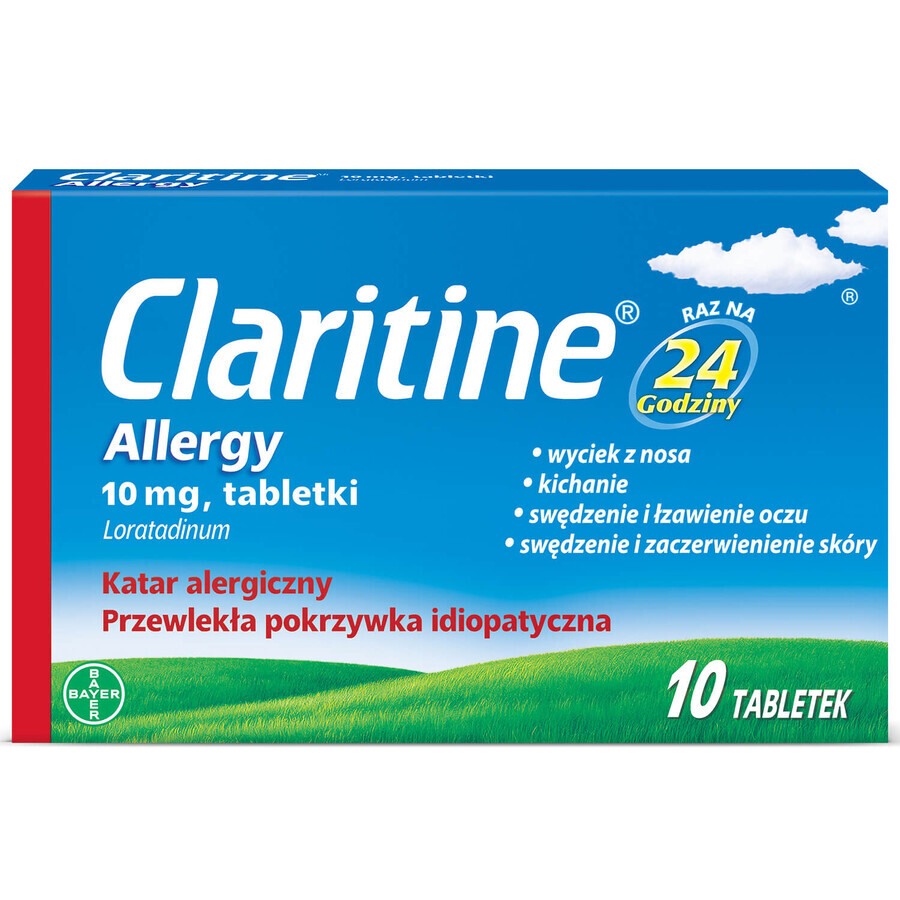Acquista Claritin Allergy 10 mg, 10 compresse Claritin Allergy 10 mg, 10 compresse