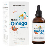 Health Labs MyKids Omega DHA+EPA, drops for children from 3 years old, strawberry flavor, 100 ml