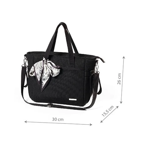 BabyOno, bolso para cochecito, Carmen, negro
