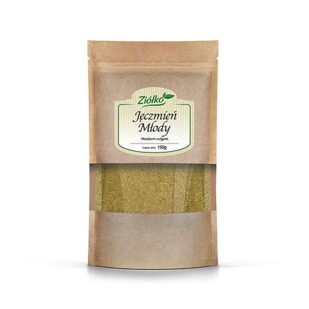 Cebada de hierbas jóvenes molida, 150 g