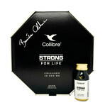 Collibre Strong For Life Shot, collagen 10000 mg, peach-flavored, 60 ml x 15 pcs Damaged packaging