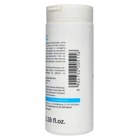 CxScabies Benzyl Benzoate 25%, émulsion légère, pour la gale et les démangeaisons, 100 ml