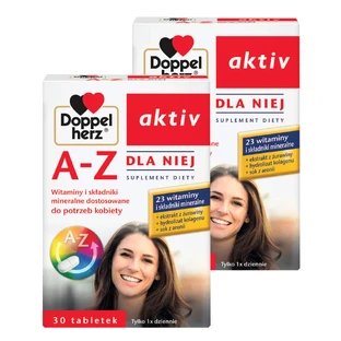 Set Doppelherz aktiv A-Z für Sie, 2 x 30 Tabletten