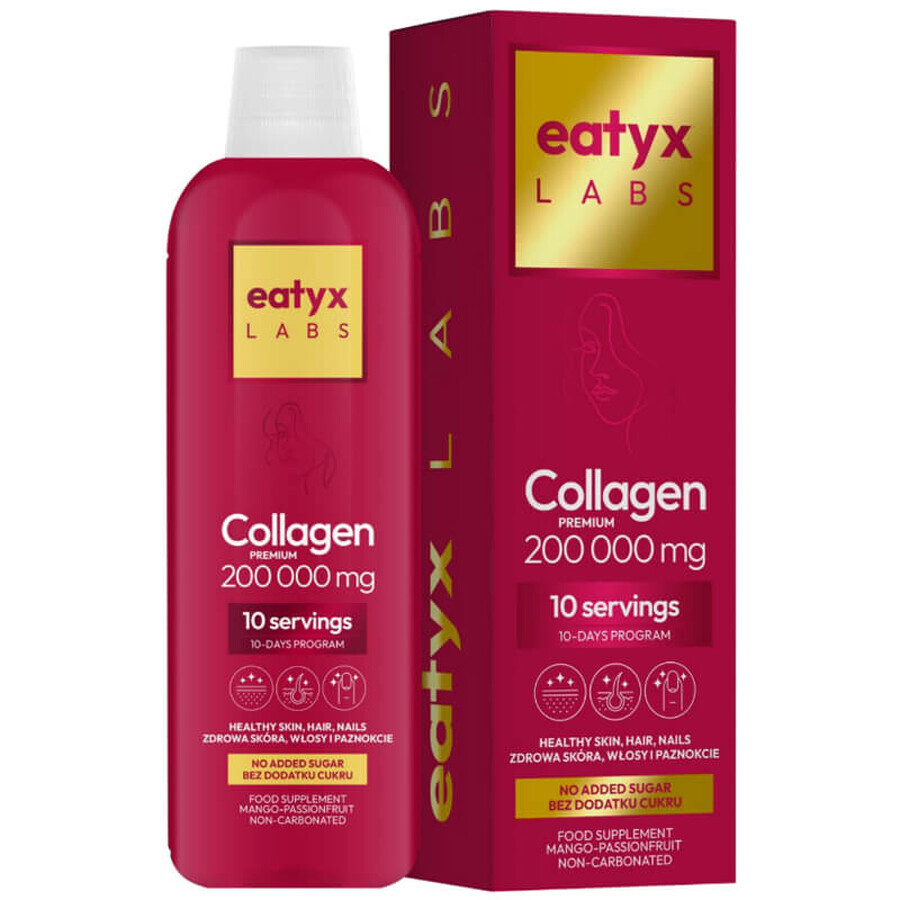 Eatyx Labs Collagen Premium 200 000 mg, mango-maracuja flavor, 1000 ml