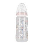 NUK First Choice+ Disney, biberón anticólicos con indicador de temperatura y tetina de silicona, Bambi, talla M, 741997, 6-18 meses, 300 ml NUK First Choice+ Disney, biberón anticólicos con indicador de temperatura y tetina de silicona, Bambi, talla M, 741997, 6-18 meses, 300 ml