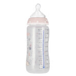 NUK First Choice+ Disney, biberón anticólicos con indicador de temperatura y tetina de silicona, Bambi, talla M, 741997, 6-18 meses, 300 ml NUK First Choice+ Disney, biberón anticólicos con indicador de temperatura y tetina de silicona, Bambi, talla M, 741997, 6-18 meses, 300 ml