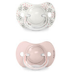 Suavinex Un paseo por el parque SX Pro, chupete fisiológico, silicona, rosa, 0-6 meses, 2 piezas Suavinex Un paseo por el parque SX Pro, chupete fisiológico, silicona, rosa, 0-6 meses, 2 piezas